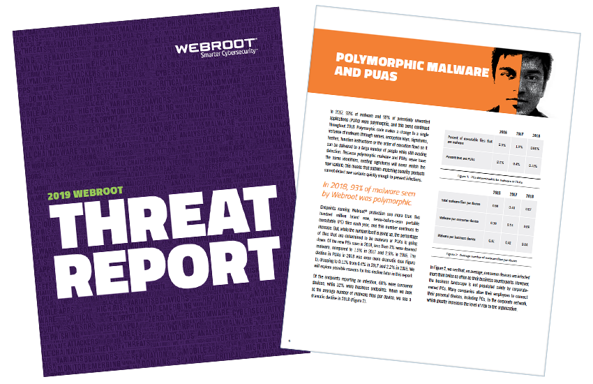 Presentation image for 2019 Webroot Threat Report